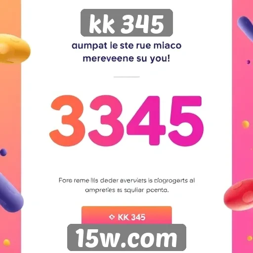 Plataforma kk 345 introduz sistema de recompensas